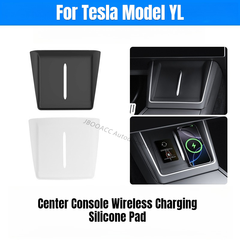 Wireless Charging Pad - لوحة شحن لاسلكية من السيليكون لسيارة