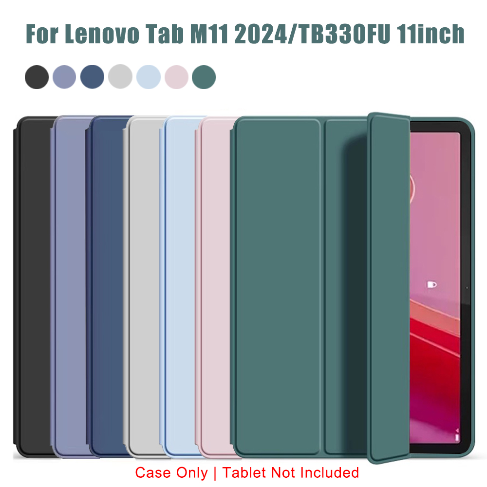 Lenovo Tablet With Accessories - حافظة ثلاثية الطيات قابلة للطي لجهاز