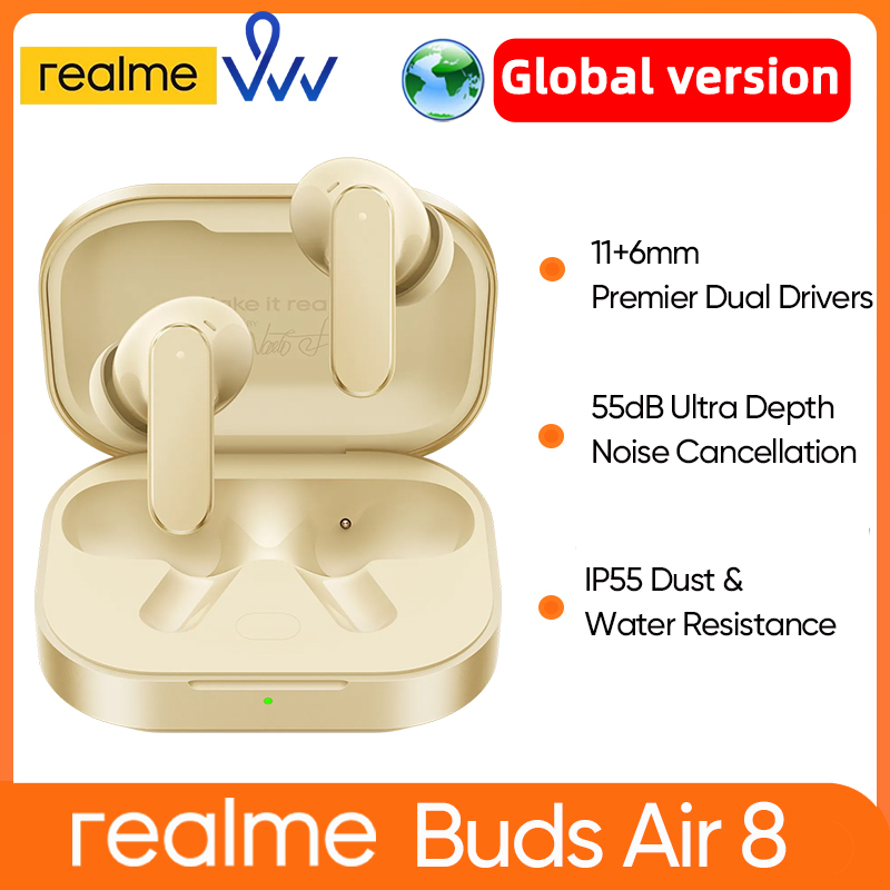 Realme Tablet Accessories - سماعات ريلمي بادز اير 8 اللاسلكية