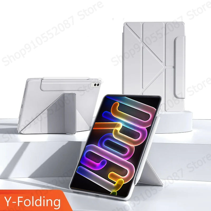 Lenovo Tablet With Accessories - غطاء ذكي قابل للطي من الجلد