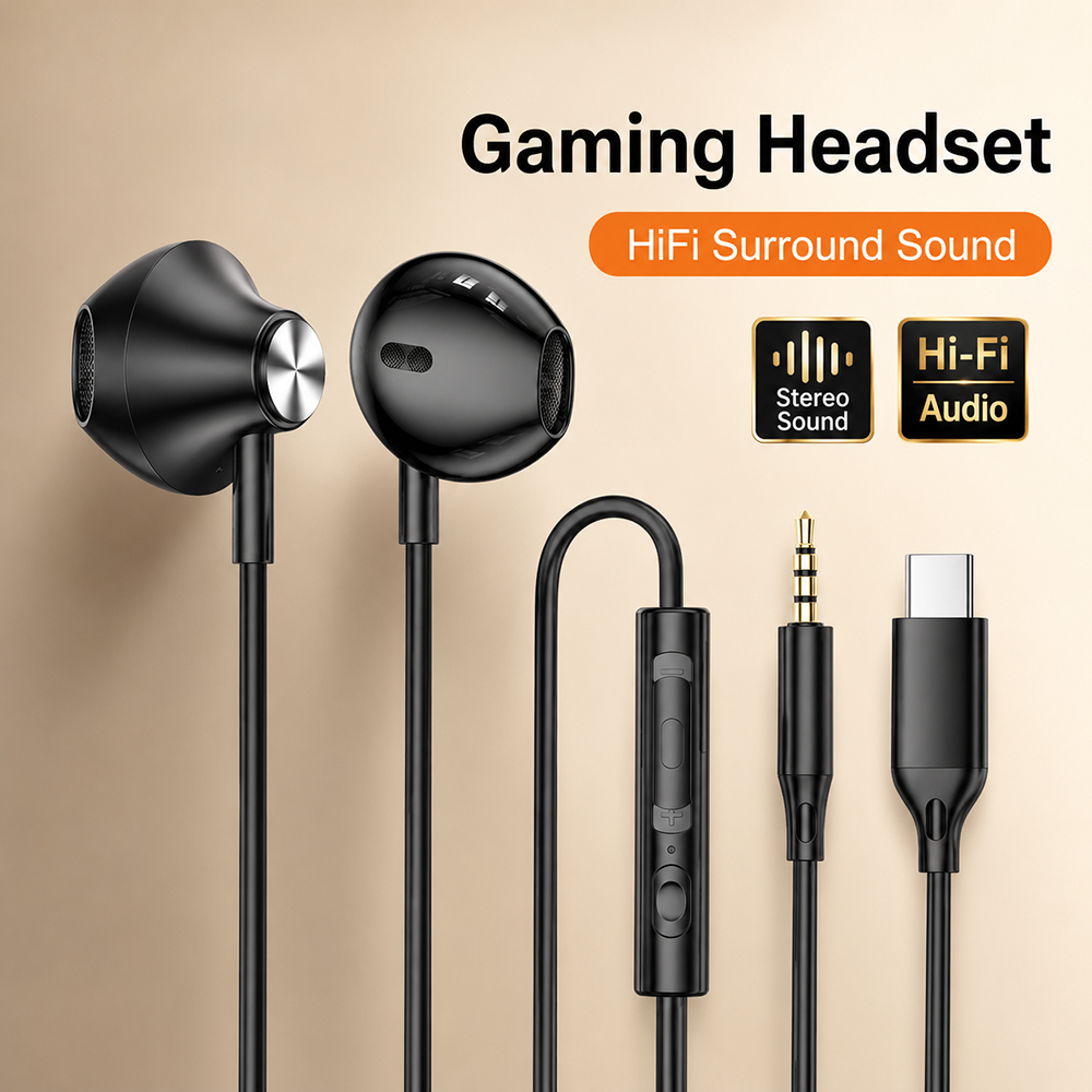 Tablet Accessories For Gaming - سماعات رأس هاي فاي محيطية بصوت