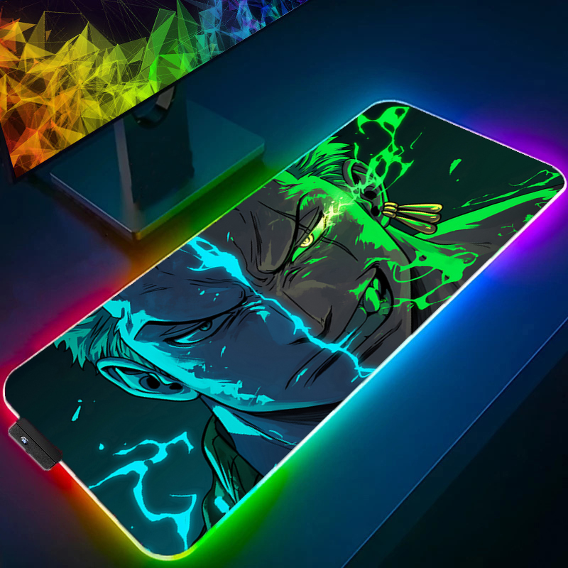Tablet Accessories For Gaming - قطعة واحدة زورو ماوس الوسادة RGB