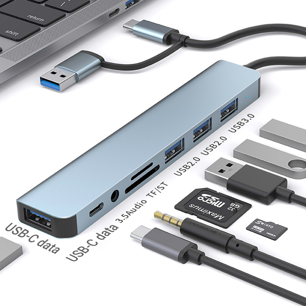 Tablet Accessories For Students - محطة إرساء USB ثنائية الرأس 9