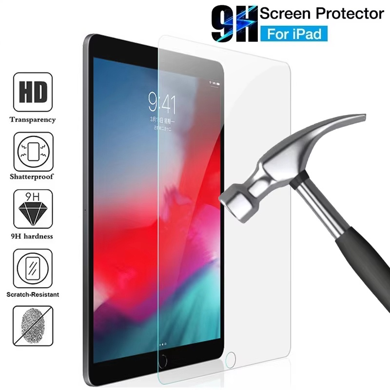 Tablet Drawing Accessories - واقي شاشة زجاجي شفاف عالي الدقة
