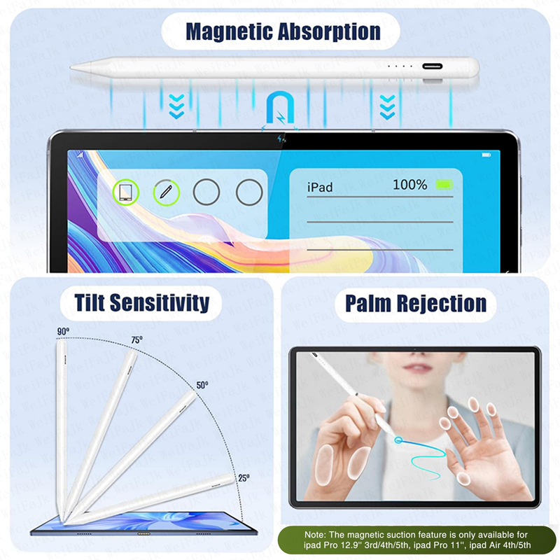 قلم أبل أصلي الجيل الثاني من أ - مراجعة Tablet Drawing Accessories وسعره