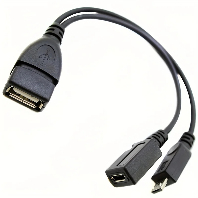 محول مقسم OTG USB إلى Micro US - مراجعة Fire Tablet Accessories وسعره