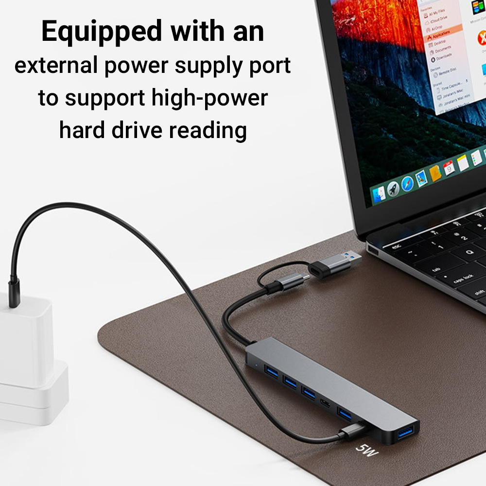 محطة إرساء USB-C و USB ثنائية  - مراجعة Tablet Accessories For Students وسعره