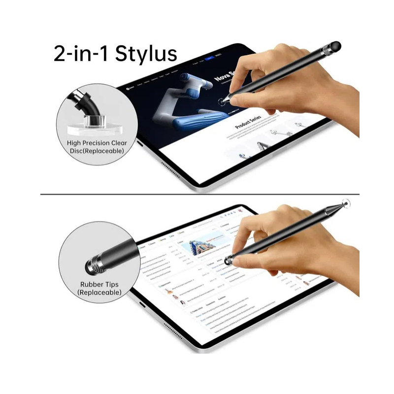قلم 2 في 1 عالي الحساسية على ش - مراجعة Tablet Drawing Accessories وسعره