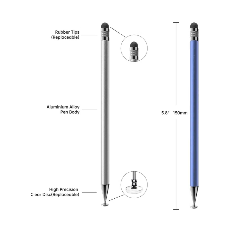 قلم 2 في 1 عالي الحساسية على ش - مراجعة Tablet Drawing Accessories وسعره