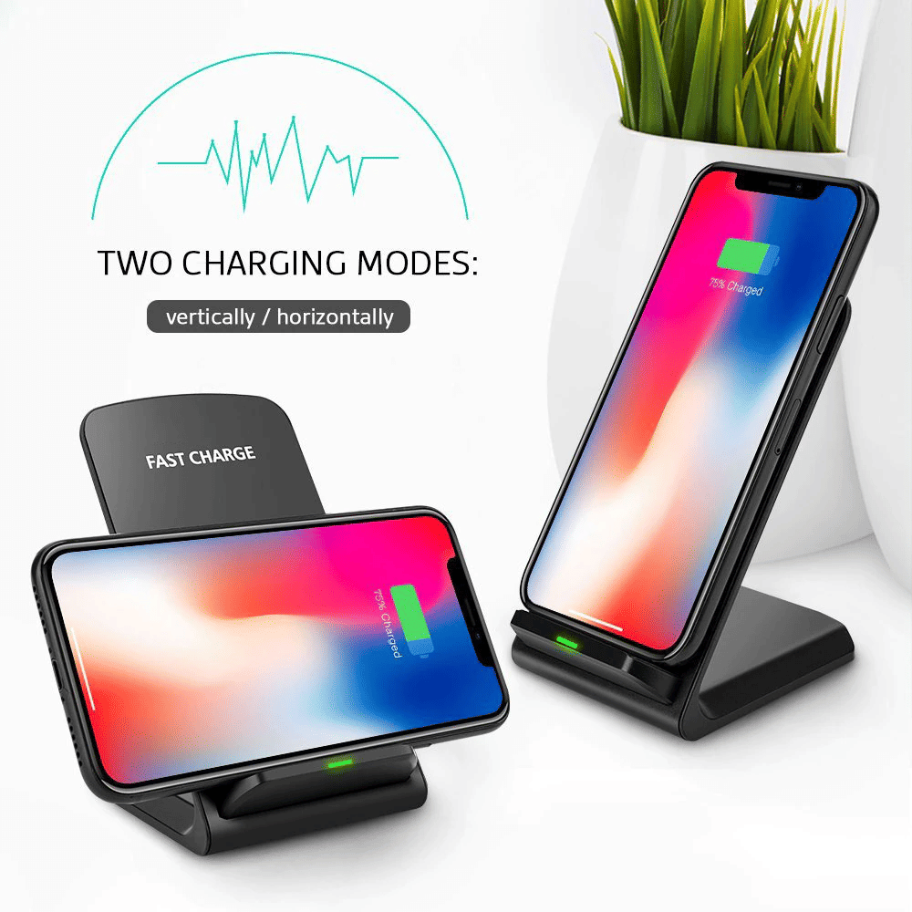 شاحن لاسلكي سريع بتقنية Qi مع  - مراجعة Wireless Charging Pad وسعره
