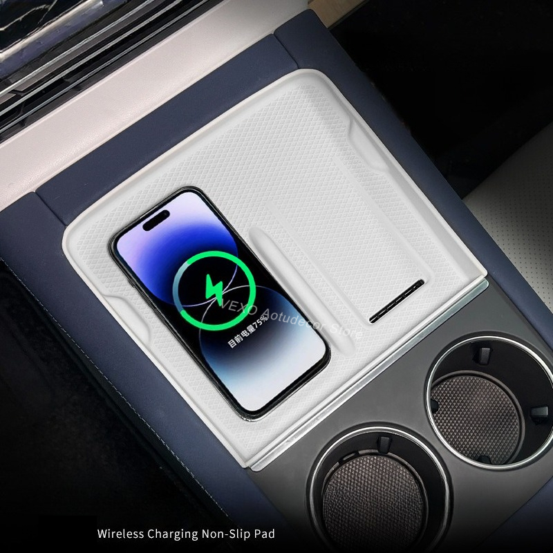 لوحة شحن لاسلكية مضادة للانزلا - مراجعة Wireless Charging Pad وسعره