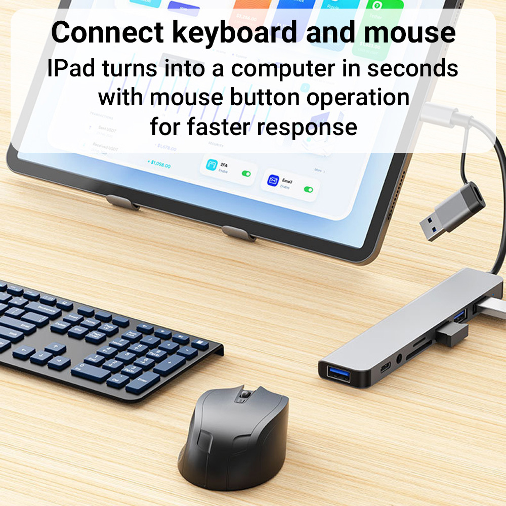 محطة إرساء USB ثنائية الرأس 9  - مراجعة Tablet Accessories For Students وسعره