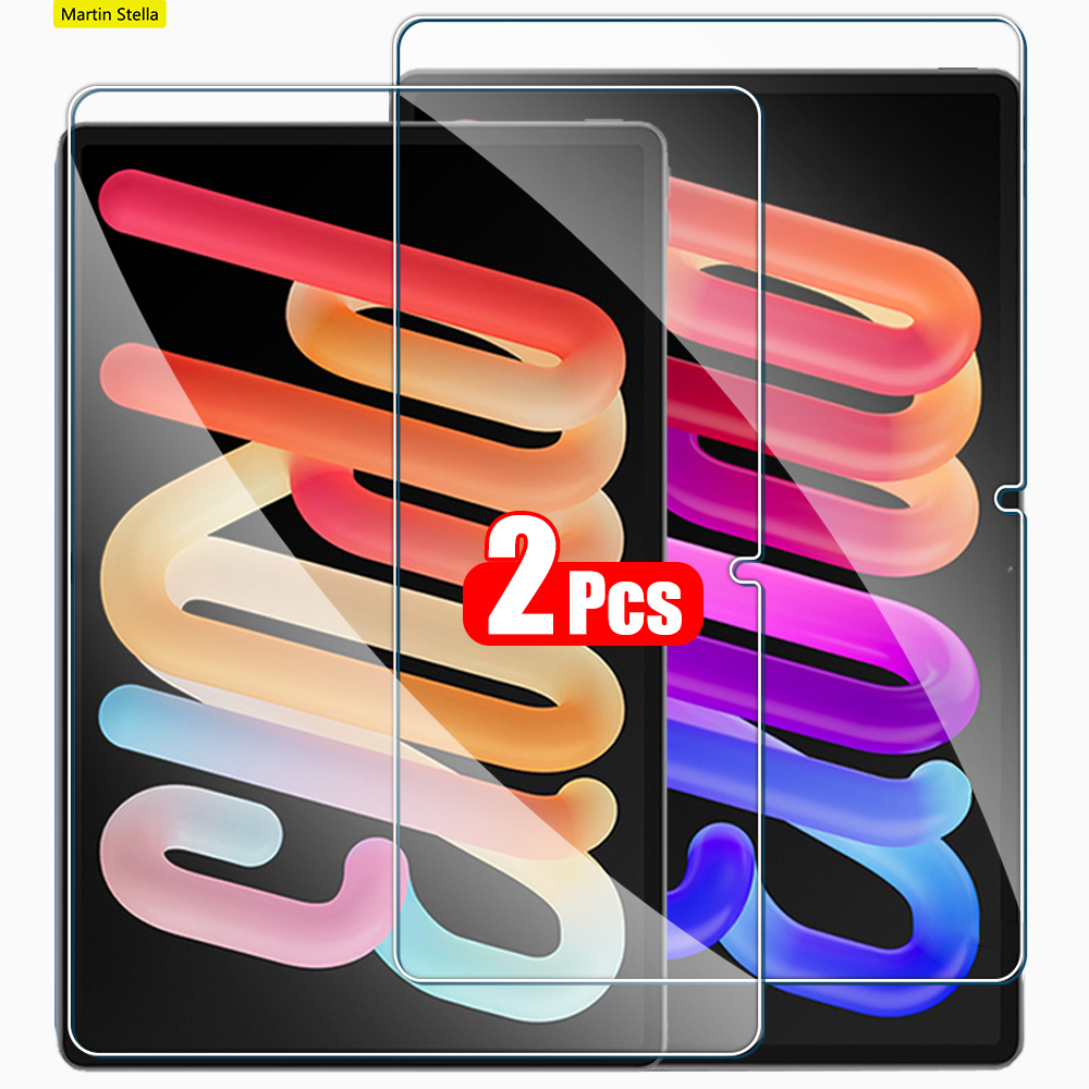 قطعتان من واقي الشاشة الزجاجي  - مراجعة Lenovo Tablet With Accessories وسعره