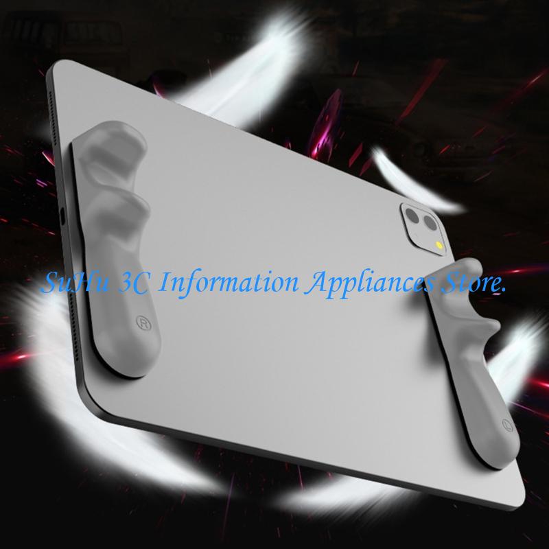 2 قطعة مقبض الألعاب سيليكون لل - مراجعة Tablet Accessories For Gaming وسعره
