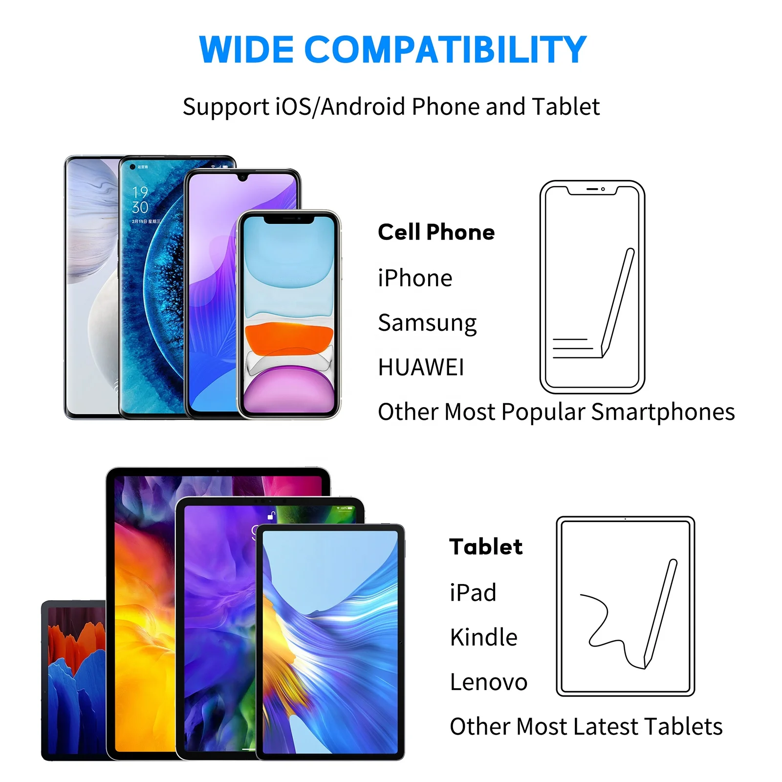 قلم لمس عالمي من Basix لملحقات - مراجعة Samsung Tablet Accessories Pen وسعره